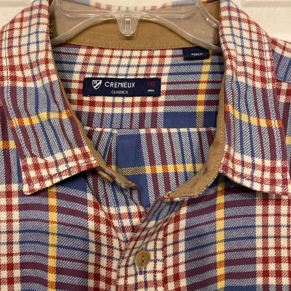 Cremieux Men’s thinner flannel shirt